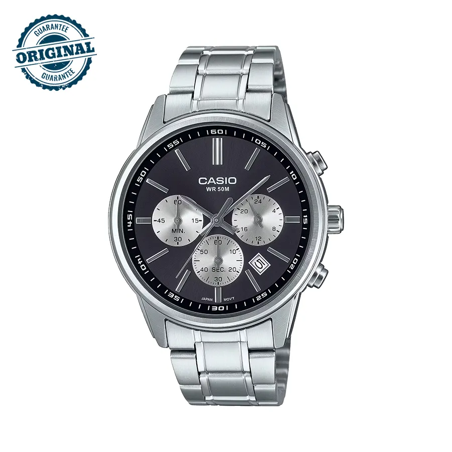 خرید ساعت مچی کاسیو مدل CASIO MTP-E515D-1AV از گالری ساعت برنارد واچ