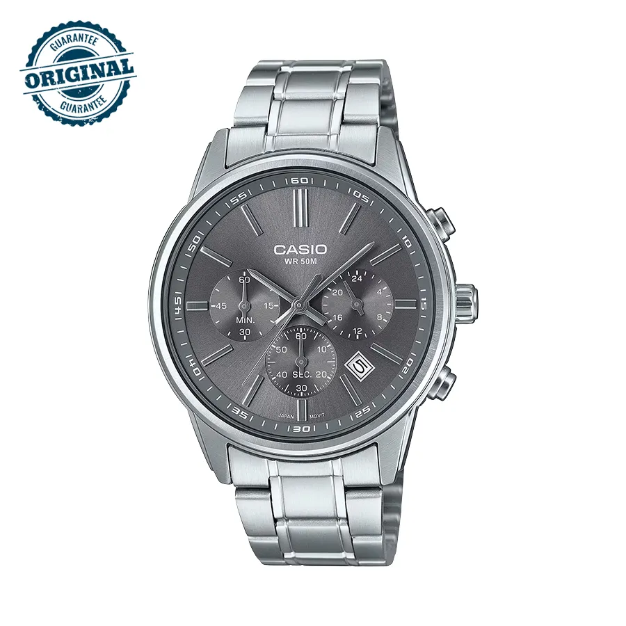 خرید ساعت مچی کاسیو مدل CASIO MTP-E515D-8AV از گالری ساعت برنارد واچ