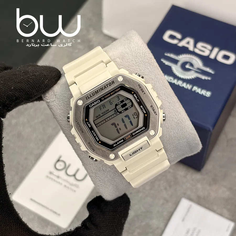 خرید ساعت مچی کاسیو مدل CASIO MWD-110H-8A اصل از گالری ساعت برنارد واچ