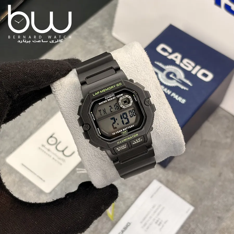 خرید ساعت مچی کاسیو مدل CASIO WS-1400H-1A از گالری ساعت برنارد واچ