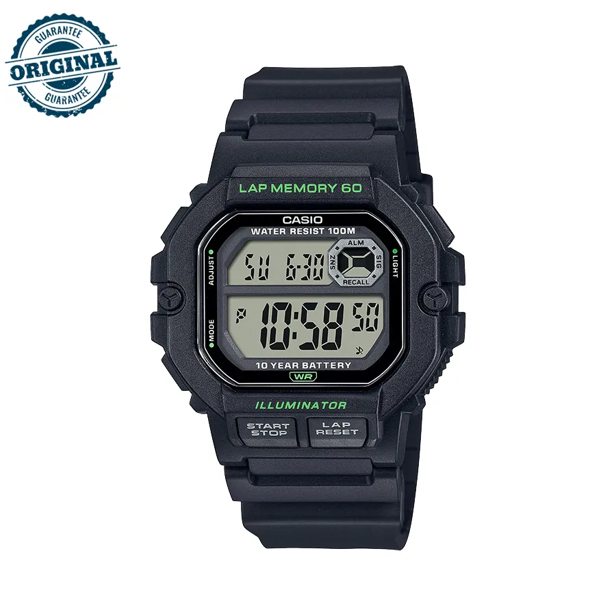 خرید ساعت مچی کاسیو مدل CASIO WS-1400H-1A از گالری ساعت برنارد واچ